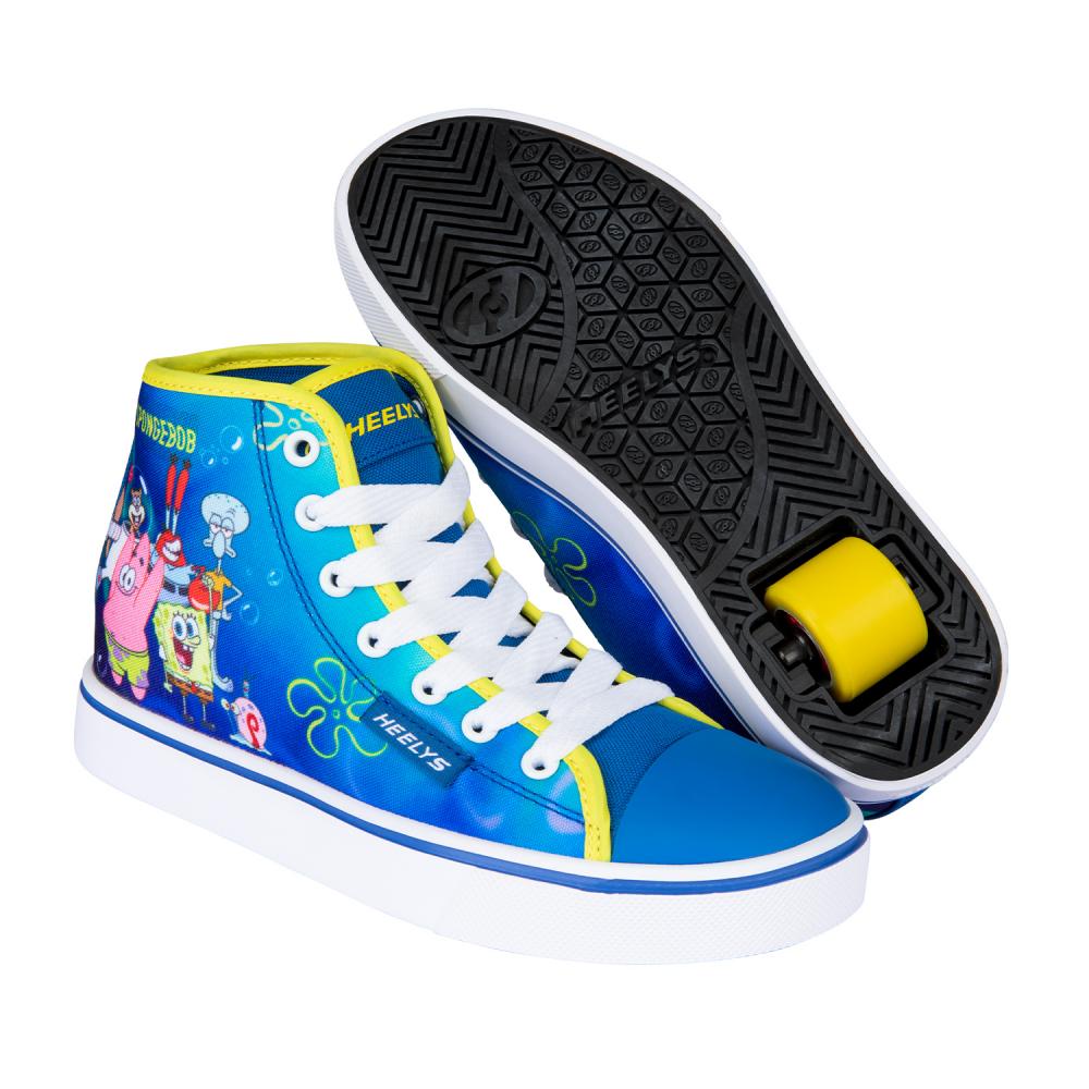 Heelys SpongeBob Hustle Blue Yellow UK12J