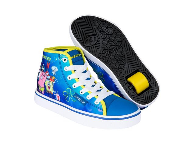 Heelys SpongeBob Hustle Blue Yellow click to zoom image