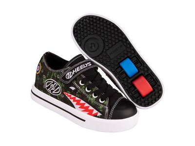 Heelys Snazzy X2 Black Camo Shark