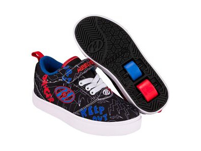 Heelys Pro 20 X2 Black White Danger