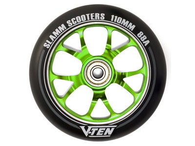 Slamm V-Ten II 110mm Green  click to zoom image