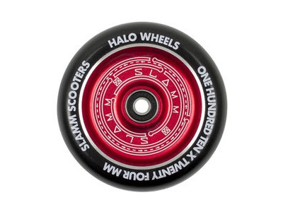 Slamm 110mm Halo Deep Dish Wheel Red  click to zoom image