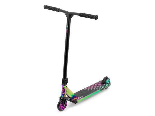 Slamm Assault Neochrome Stunt Scooter click to zoom image