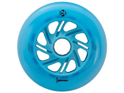 Luminous Wheels Inline LED Wheels 110mm (Unit)  Blue Ocean Glow  click to zoom image