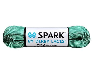 Derby Laces Spark Laces 72" Aquamarine 72"  click to zoom image