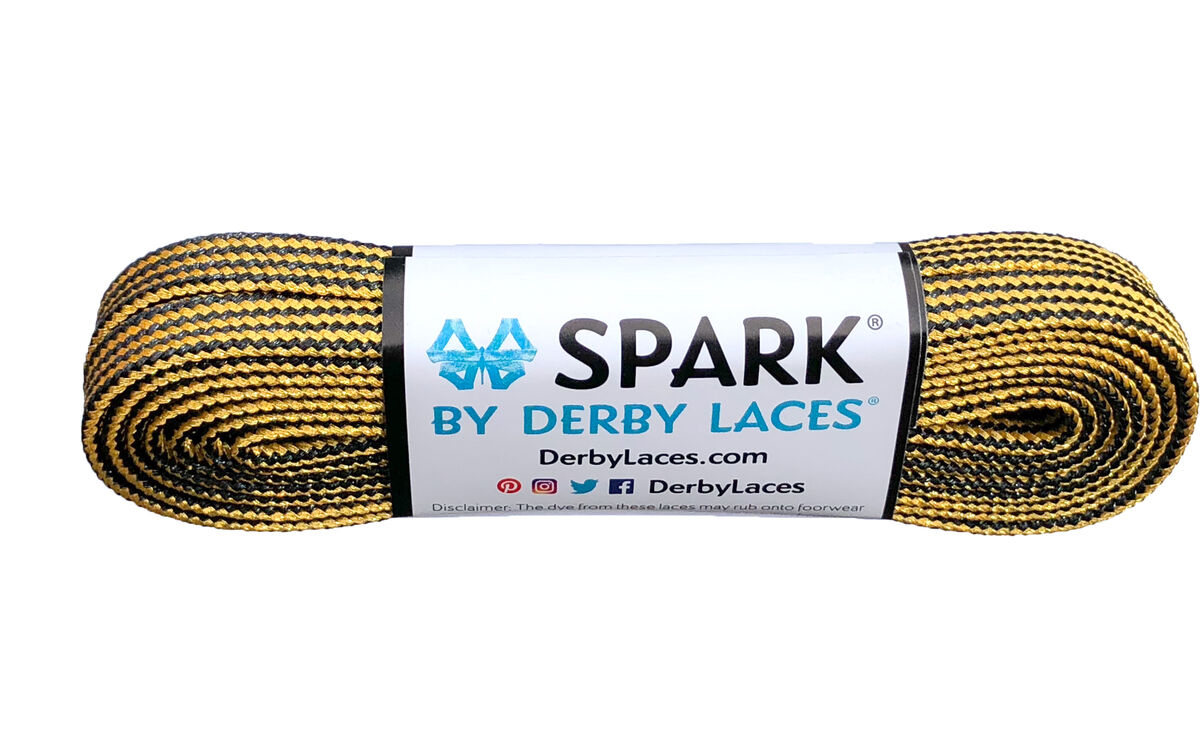 Ice Skating Laces Derby Laces Sunburst Spark Shoelaces - 120