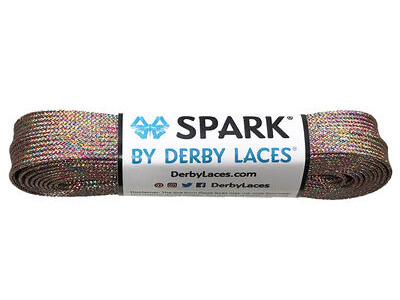 Derby Laces Spark Laces 72" 72" Rainbow Mirage  click to zoom image