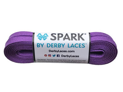 Derby Laces Spark Laces 72" 72" Purple  click to zoom image