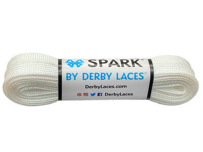 Derby Laces Spark Laces 72" 72" White  click to zoom image