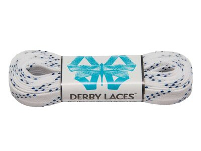 Derby Laces Waxed Roller Derby Laces 108" 108" White  click to zoom image