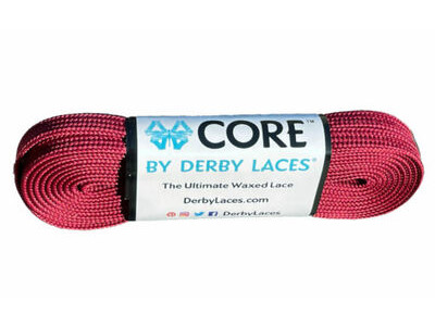 Derby Laces CORE 6mm Wide Laces 72" 72" Cardinal Red  click to zoom image