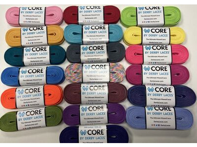 Derby Laces CORE 6mm Wide Laces 108" click to zoom image