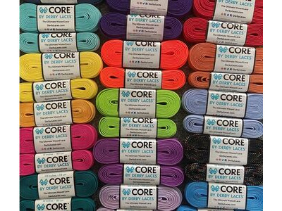 Derby Laces CORE 6mm Wide Laces 120" 