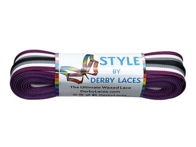 Derby Laces Style Laces 10mm Laces 96" 96" Ace Stripe  click to zoom image