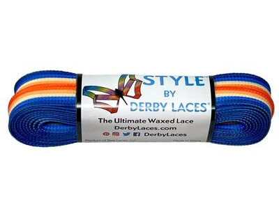 Derby Laces Style Laces 10mm Laces 72" 72" Desert Sunset Stripe  click to zoom image