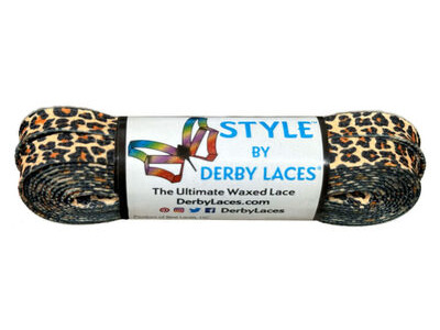 Derby Laces Style Laces 10mm Laces 96" 96" Leopard  click to zoom image