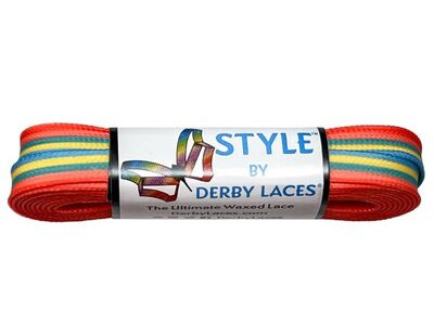 Derby Laces Style Laces 10mm Laces 96" 96" Tropical Sunset  click to zoom image