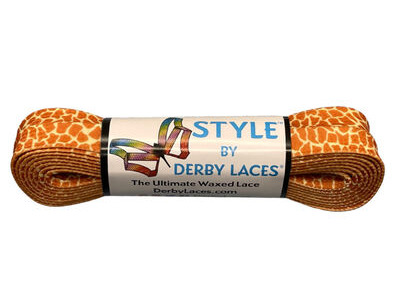 Derby Laces Style Laces 10mm Laces 108" 108" Giraffe  click to zoom image