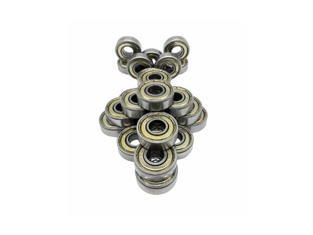 Ventro Pro Steel Chrome ABEC 7 Bearings (16 Pack) click to zoom image