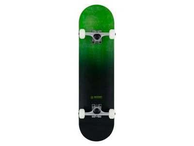 Rocket Skateboards Complete Double Dipped 31" 8" Wide Double Dipped Black  click to zoom image