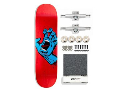 Santa Cruz Complete Kit Screaming Hand Bullet & Ricta  8 IN Red  click to zoom image