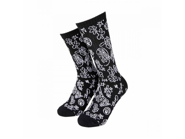 Santa Cruz Artificial Scribble Sock click to zoom image