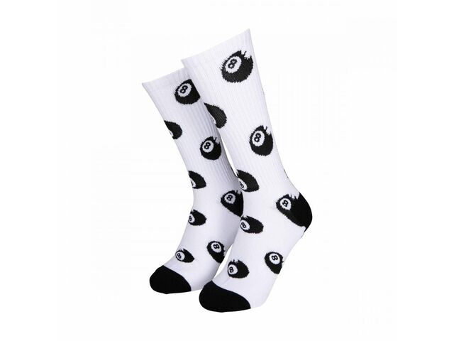 Santa Cruz Winkowski Eight Ball Socks (2 pack) click to zoom image