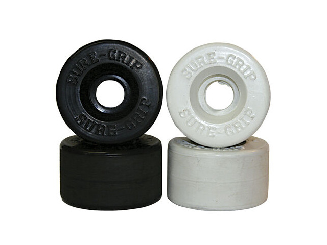 Sure-Grip Velvet Roller Skate Wheels 55mm - Set Of 8 Indoor Skate Wheels For Precision Bearings