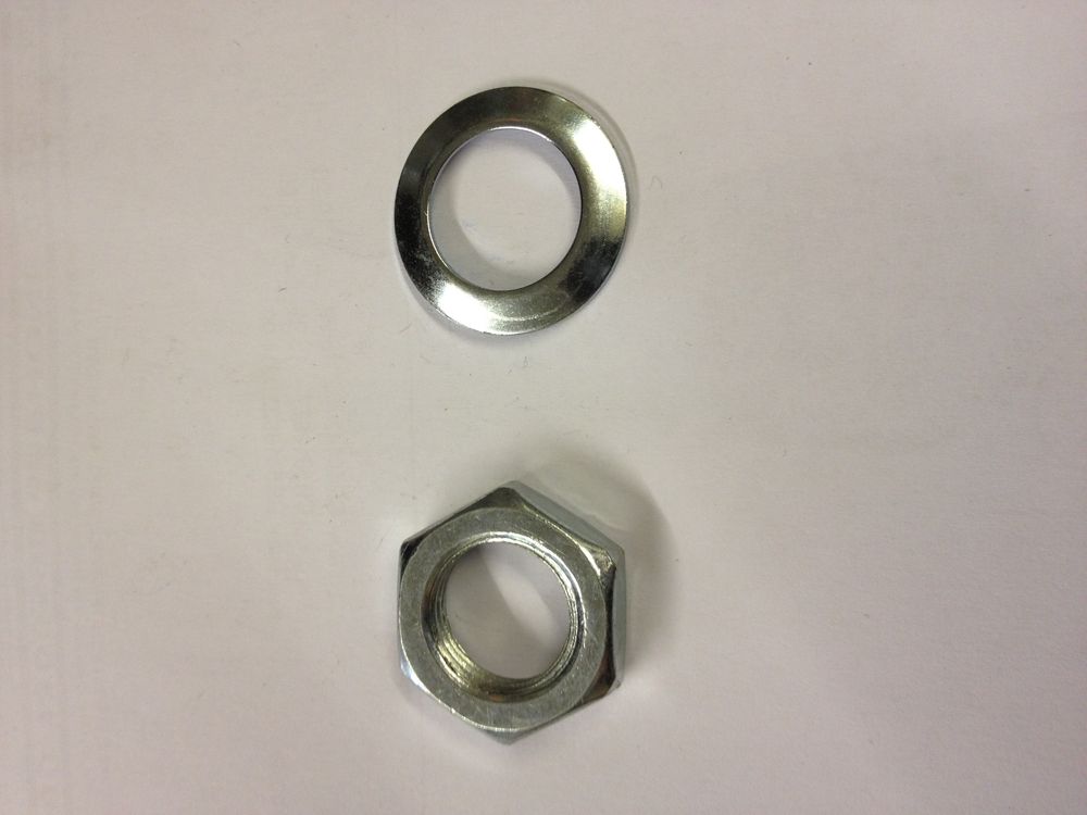 DYNWAVE Durable Toe Stop Lock Nut & Washer for Quad Roller Skates Lot of 2 Each 