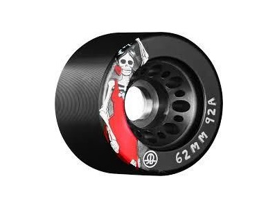 Rollerbones Day of the Dead Wheels, Black