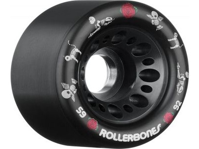 Rollerbones Pet Day of the Dead Wheels Black