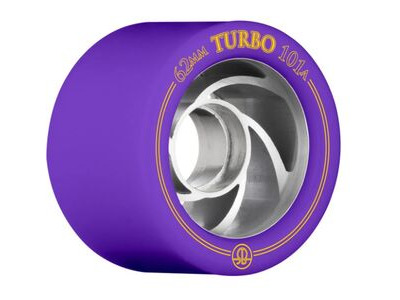 Rollerbones Turbo Wheels, Purple (Pack of 8) 