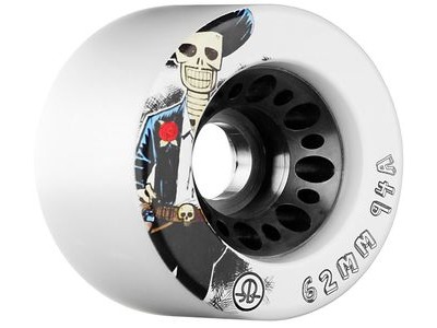 Rollerbones Day of Dead Wheels White 