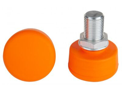 Rookie Adjustable Toe Stops Orange  click to zoom image