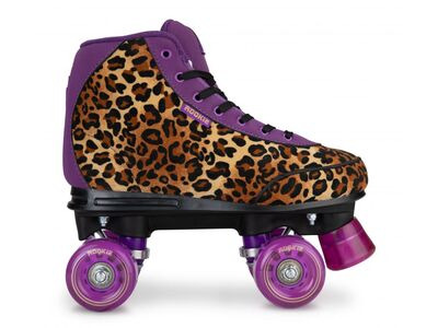 Rookie Harmony Leopard Skates -Size UK6 - UK8