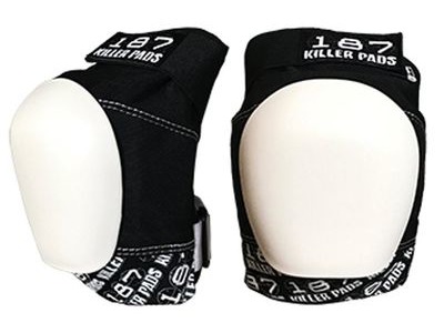 187 Killer Pro Knee Pads Black/White