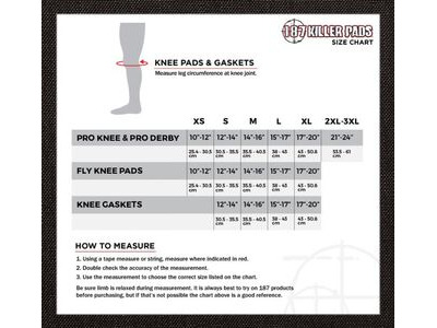 187 Killer Knee Undersleeve click to zoom image