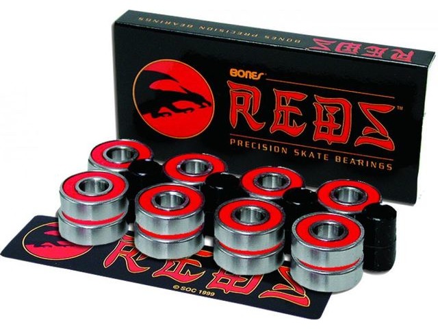 Bones Reds Bearings, 7mm, 16 Pack click to zoom image