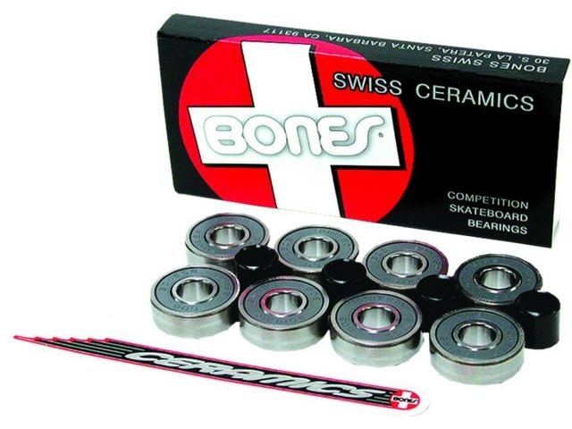 Bones Swiss Bearings Ceramic (8pk) click to zoom image