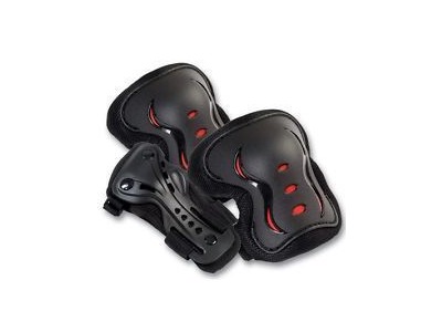 SFR Junior Triple Pad Set, Black