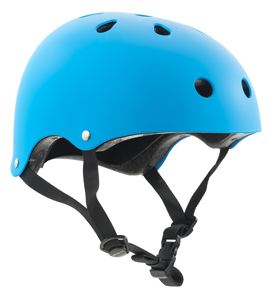 Kids Crash Helmet Matt Purple SFR Essentials Childs Helmet 