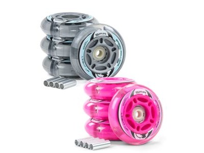 SFR Light Up Inline Wheels  64mm