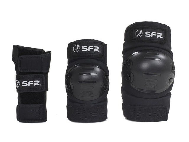 SFR Youth Triple Ramp Set Black click to zoom image