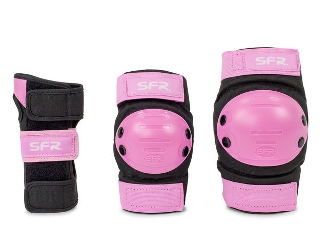 SFR Youth Triple Ramp Set, Black/Pink click to zoom image
