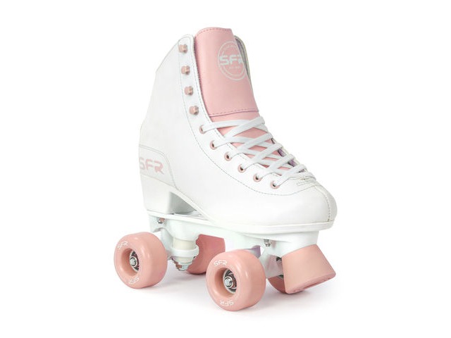 SFR Figure Quad Skates White/Pink click to zoom image