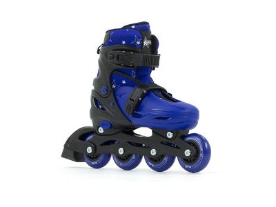 SFR Plasma Adjustable Inline Skates UK11 - UK1 Black/Blue  click to zoom image