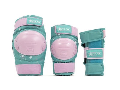 SFR Star Triple Pad Set Pink/Green