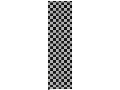 Enuff Graphic Grip Tape Sheets  Chequered Grey  click to zoom image