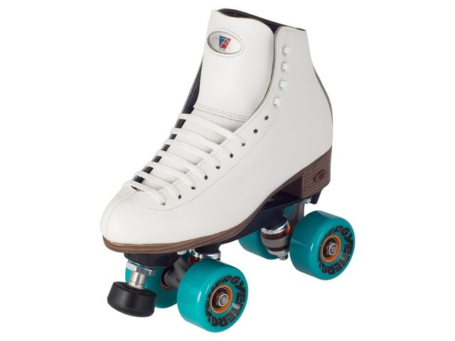 Riedell Celebrity White Skates click to zoom image