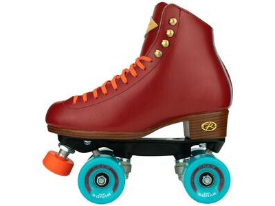 Riedell Crew Skates Crimson Red click to zoom image